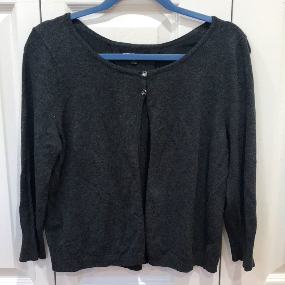 Express Women’s Pleated Cardigan Sweater Size M